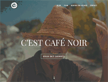 Tablet Screenshot of cafenoir.tv